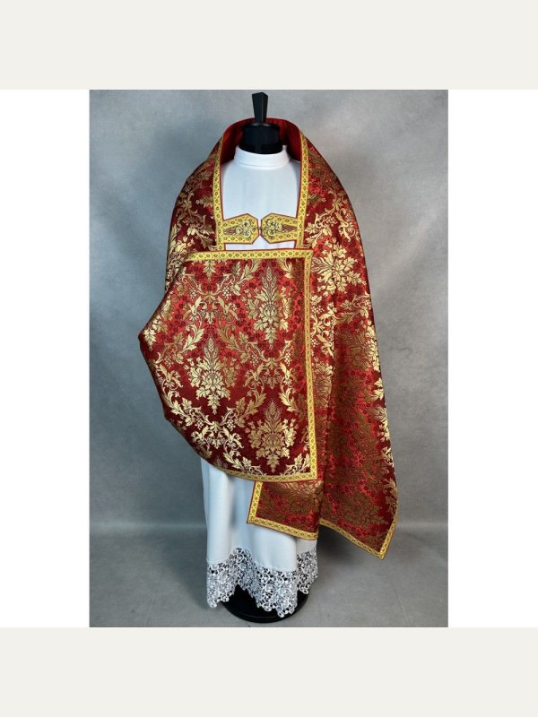Zestaw kapa rzymska + welon liturgiczny (13K) 8